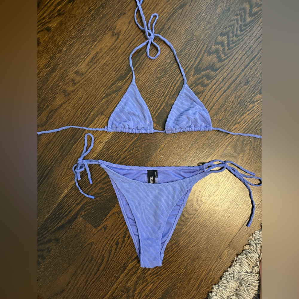 Triangl Swimwear Lavender Bikini Set